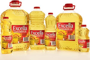 excella oil bottles
