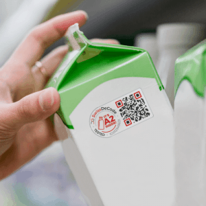 Authentication label offers guarantees for milk producers, processors and customers