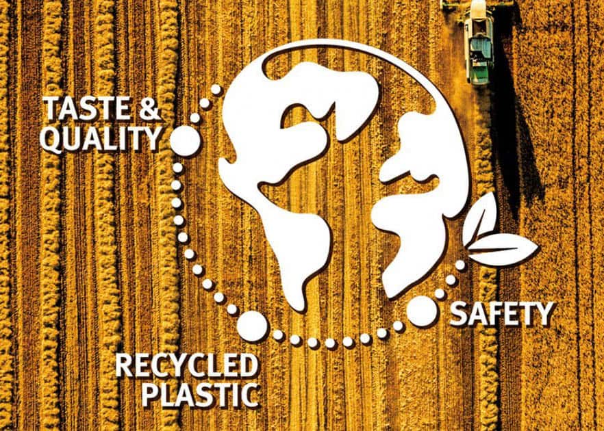 Dr. Schar's recycled plastic packaging