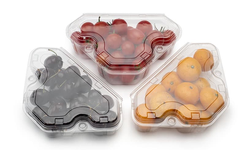 rPET fruit packaging