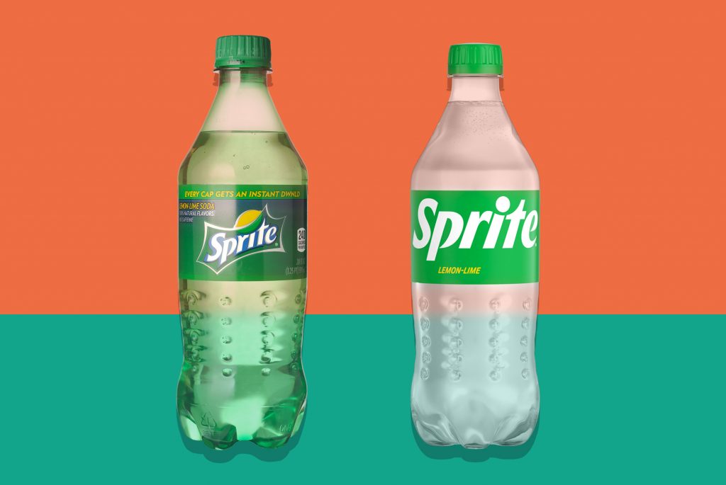 Sprite bottles